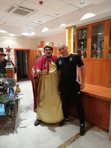 Kolędnicy odwiedzili nasz klub